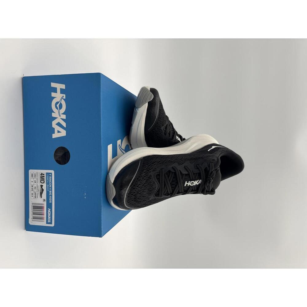 HOKA Rincon 4 Big Kids Sneakers Black Size 4 MD